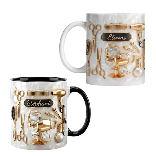 Tasse à boire sans danger pour micro-ondes, poignée-Noir 1