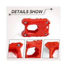 Coque de clé pour Ryker/Outlander Sporty, étui de clé avec trou pour clé de contact et accessoires - Rouge