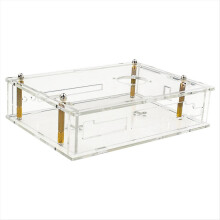 Für R4 Acrylgehäuse-Entwicklungsboard Open Source Router Schutz C