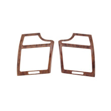 2-teiliges Set aus ABS-Holz für Lüftungsschlitze vorne an der Klimaanlage (für Toyota Camry 2006–201