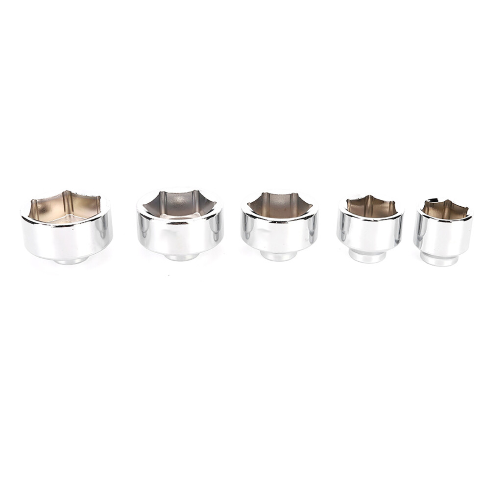 5Pcs Universal Oil Filter Wrench Socket Set 7790334657737