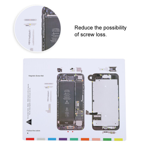iPhone 7 Screw Mat Magnetic Guide
