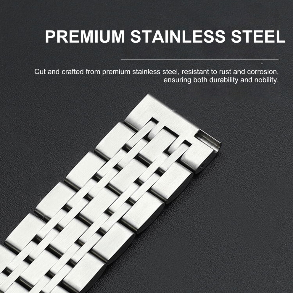 22Mm Steel Bracelet Watch Strap Clasp 7790334715246