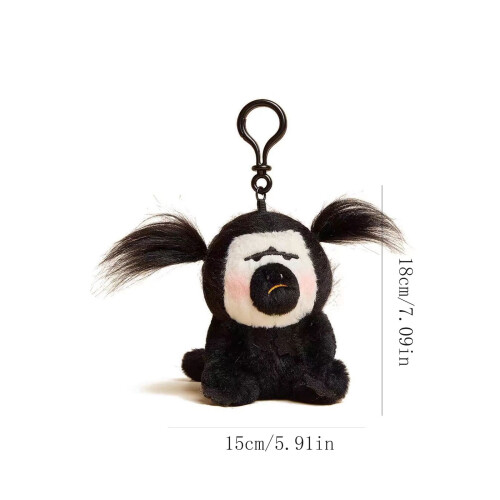 Plush Monkey Keychain for Bags and Backpacks 2