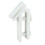 Easy Installation Hose Support For Bucket Great For Home-White 6