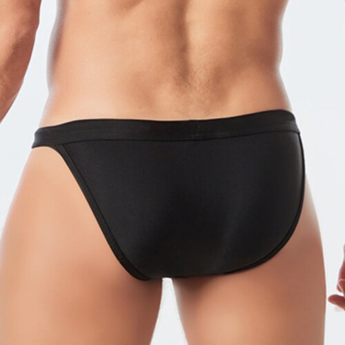 Men's swim trunks solid color 1 piece 2