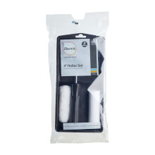 Harris 4 Inch Mini Roller Set Tray & 2 Sleeves Kit