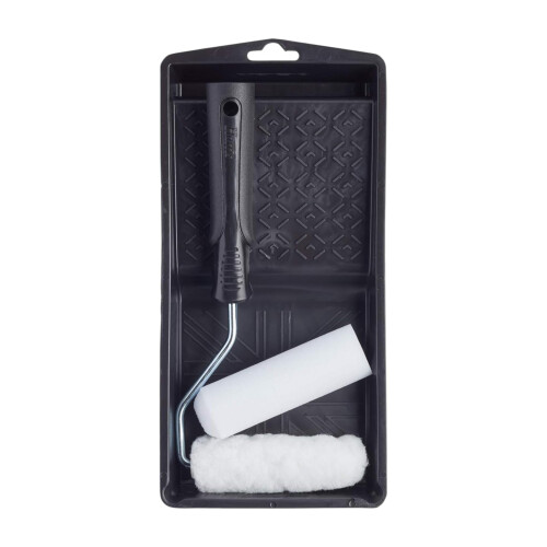 Harris Harris 4 Inch Mini Roller Set Tray & 2 Sleeves Kit 1