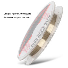 0.03mm Tough Alloy Steel Wire 100m Screen Tool