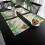 Easter Linen Placemat 45x30cm Floral Bunny Pattern 4