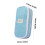 Macaron etui van canvas met grote inhoud, effen kleur. 3