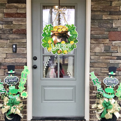 Irish Shamrock Gift Decoration for St. Patrick's Day 2