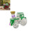 Classical Farm Tractors Design Borosilicate Glass-Blue 3