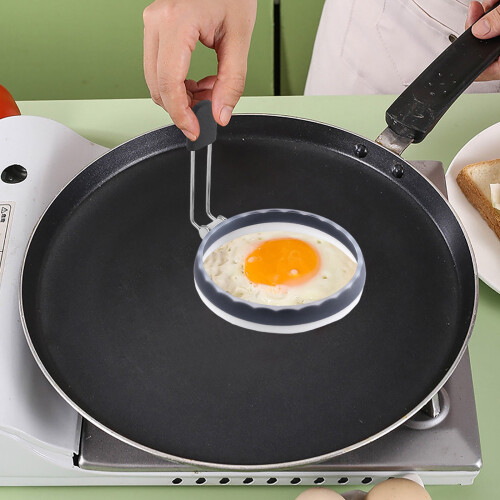 Silicone Egg Ring for Griddle Reusable Omelette Ring 1