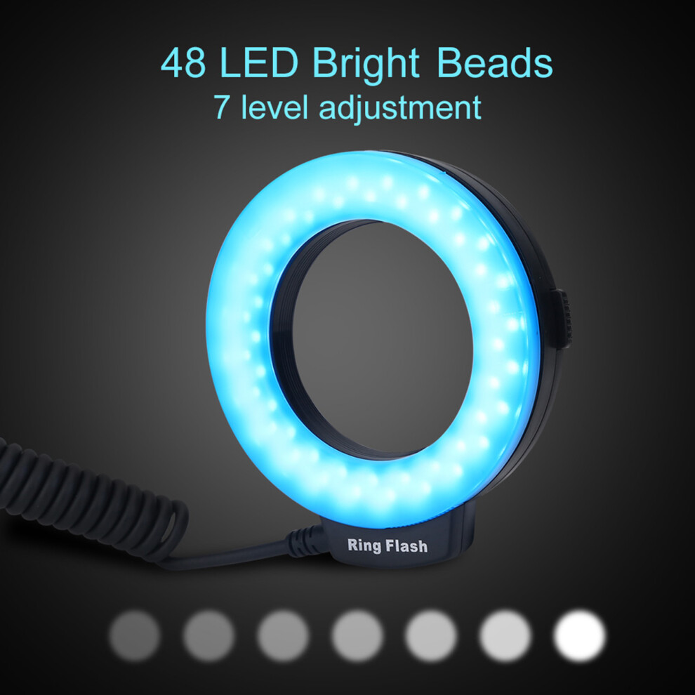 Led Ring Flash With Continuous & Flash Modes Light 7790334687604
