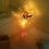 Bouquet de roses LED roses avec ballon, 1 ensemble 1