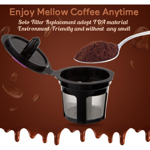 Refillable Coffee Pods Universal K-Cup Filters 4 Pack 2
