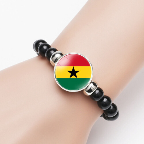 Beaded Bracelet Acrylic Africa Countries 2