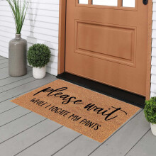 Tapete de boas-vindas divertido de Halloween Ggdda, 60x40cm, para uso interno e externo, antiderrapante, ideal para entrada, decoração de pátio