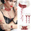 Dames Halloween Vampierkostuumset 3-delig 1