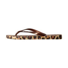 Schuh - IPANEMA - Tierdruck VII - Beige/Bronze/Braun - Zum Hineinschlüpfen - Offene Zehen - Synthetisch