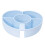 Flexibles Lebensmitteltablett für 30-Unzen-Behälter mit 4-Blau 1
