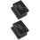 Printed Black Rectangle Cards for Home Board Game Play 3