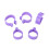 100 Poultry Identification Rings for Chicken Legs 3