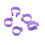 100 Poultry Identification Rings for Chicken Legs 13