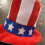 Fabric Stripes Star Pattern Tree Top Independence Day Holiday-A 5