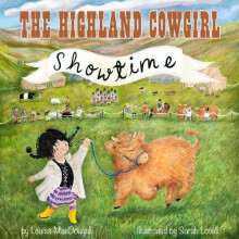 Highland Cow Girl Showtime by Louisa MacDougall Paperback Book