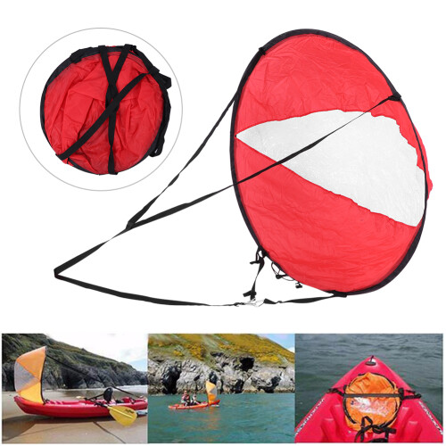 Foldable Water Sports Wind Sail Red Green Blue