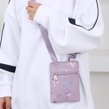 Bolsa feminina mini de ombro ajustável com alça transversal e carteira1
