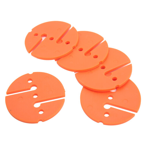 Orange Diving Line Markers 5Pc PVC