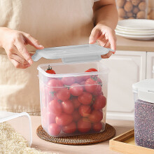 3800ml Airtight Food Storage Container Clear Stackable