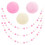 Rainbow Pom Pom Garland – Felt Ball Decor, 8.2 ft, 1 Pack 1