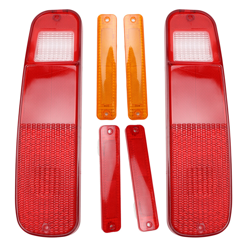 6Pcs Abs Tail & Mudguard Ford Van 75-91 Light 7790334699096