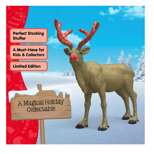 Schleich Golden Anniversary Reindeer Figure