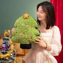 Muñeco de peluche navideño con un lindo sombrero (1 pieza)