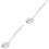 2Pcs Stainless Steel Noodle Colander Spoon Silver Pasta Server Kitchen 2