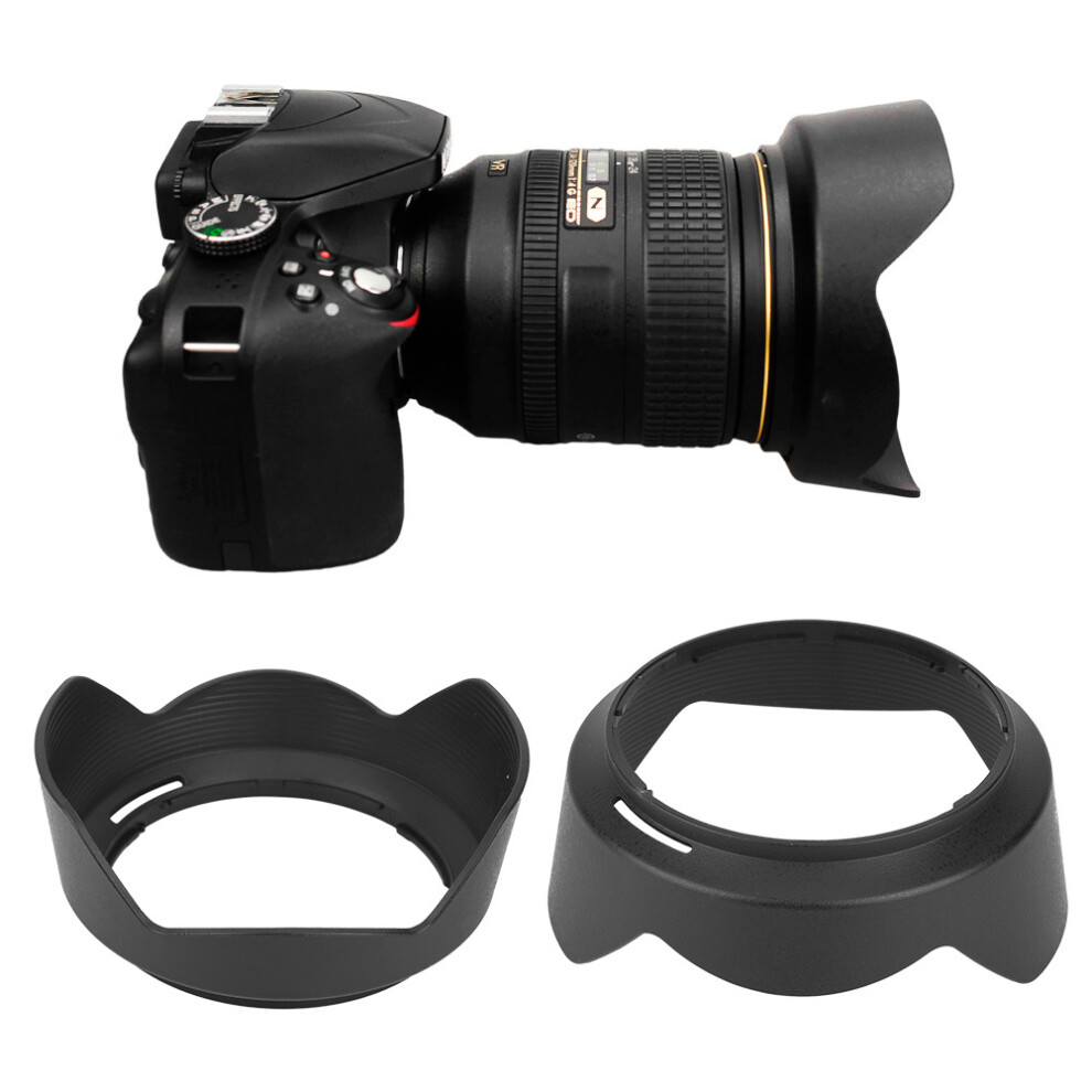 Hb-53 Plastic Hood For Nikon 24-120Mm F/4G Black 7790334710913