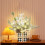 AuroraX Small Christmas Table with Warm White LED Lights 1