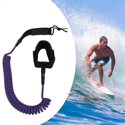 TPU Surfboard Leash 7mm 10Ft