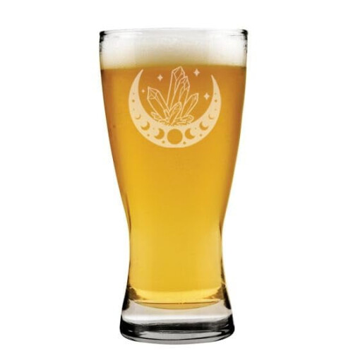 Verre à bière Moon & Crystal de 44 cl