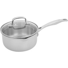 Cacerola de acero inoxidable Clad H3 de 2 cuartos