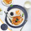 Woven Placemats Solid Navy Insulation Table Mats 4 Pack 2