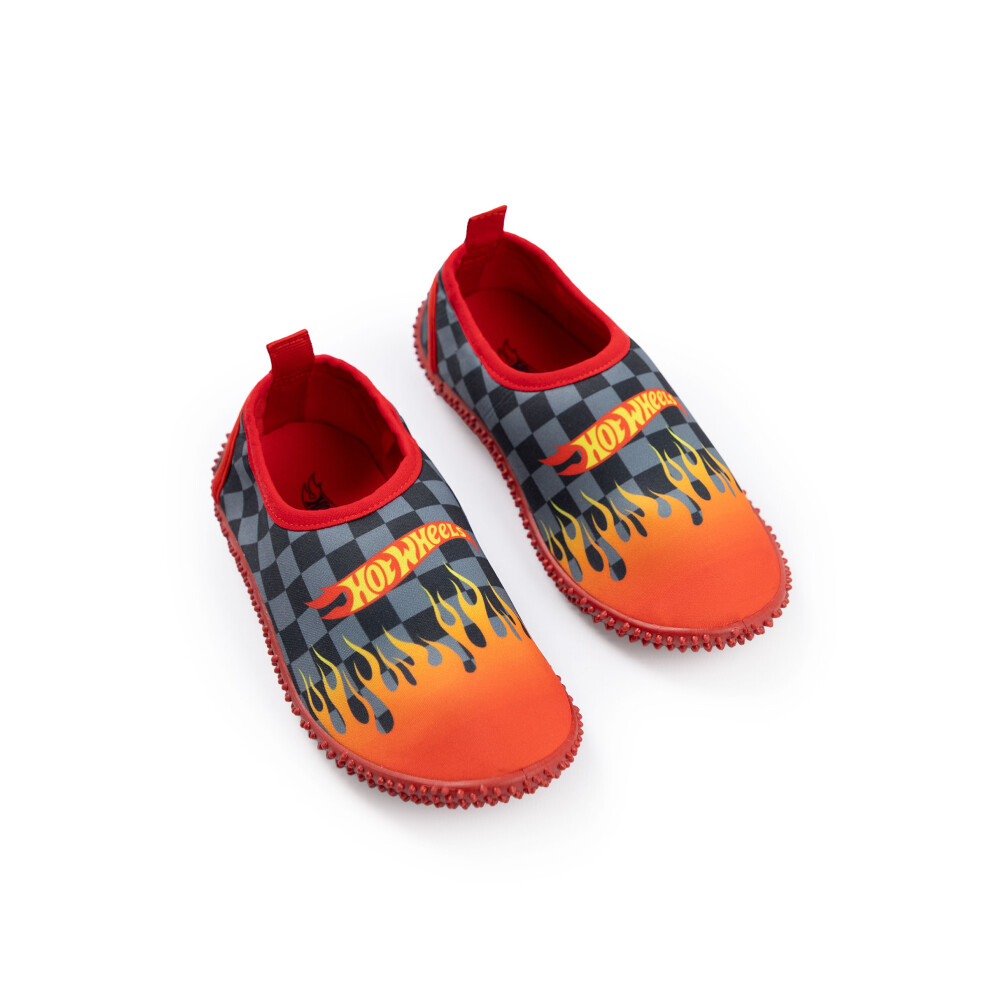 Hot Wheels Aqua Shoes (Boys Red) Blue,Red