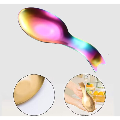 Stainless Steel Spoon Rest for Kitchen Utensils 1 Piece
