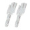 Knitting Machine Tensioner Accessories – Clear Acrylic, 2 1
