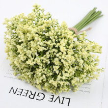 Bouquets de gypsophile jaune Real Touch (16 pièces)